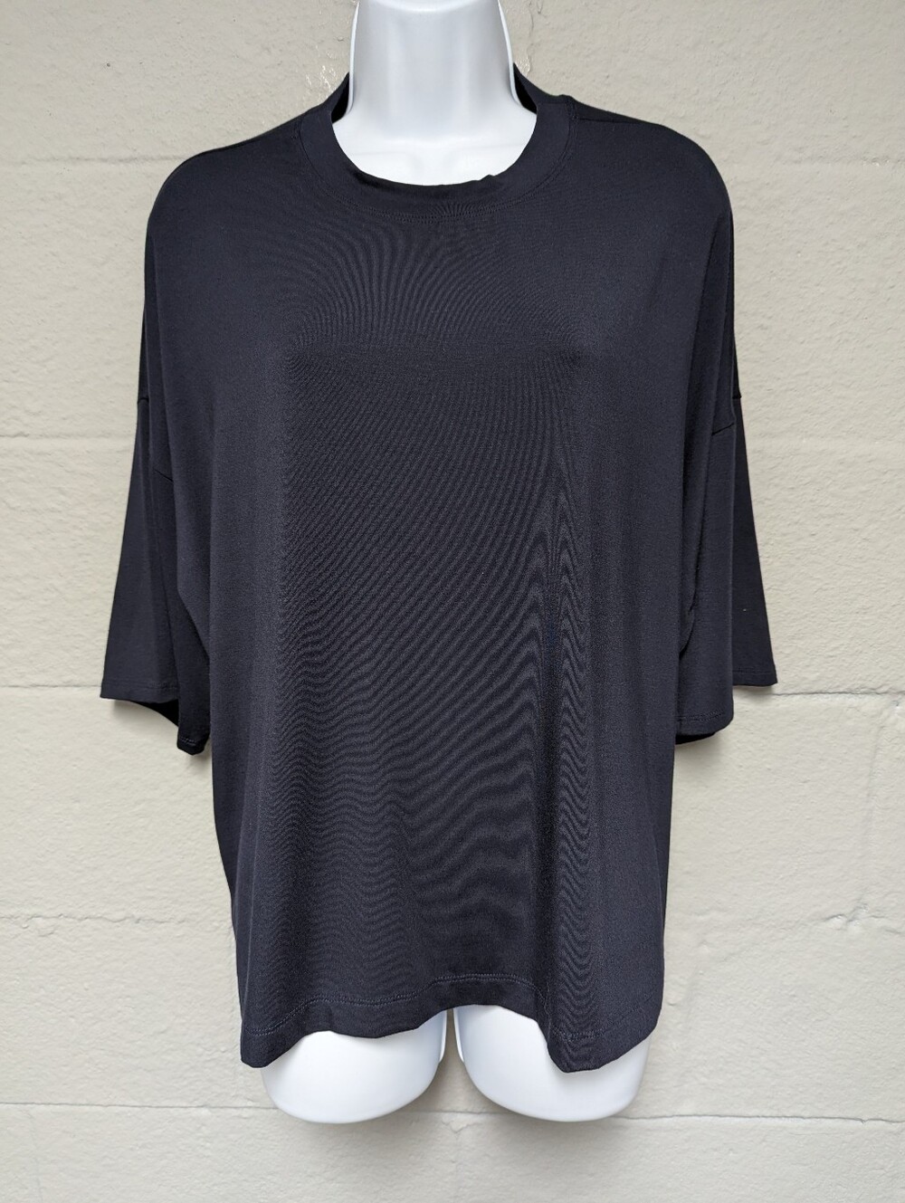 Bleusalt The Oversized T-Shirt Size 2 (M) Navy Blue